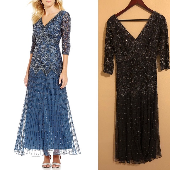 Pisarro Nights Dresses & Skirts - NWOT Pisarro Nights Beaded Sequin Gown